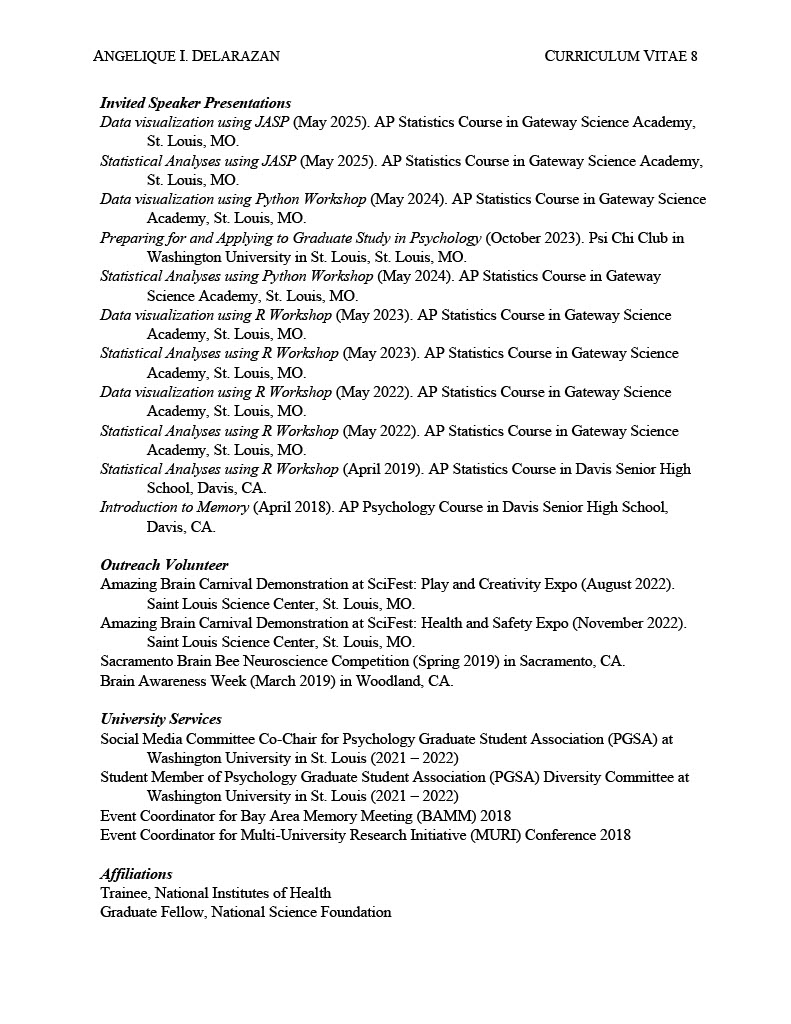 CV Page 8