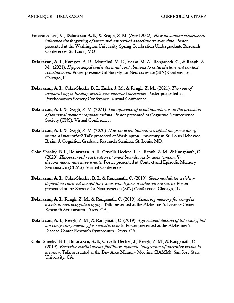 CV Page 6